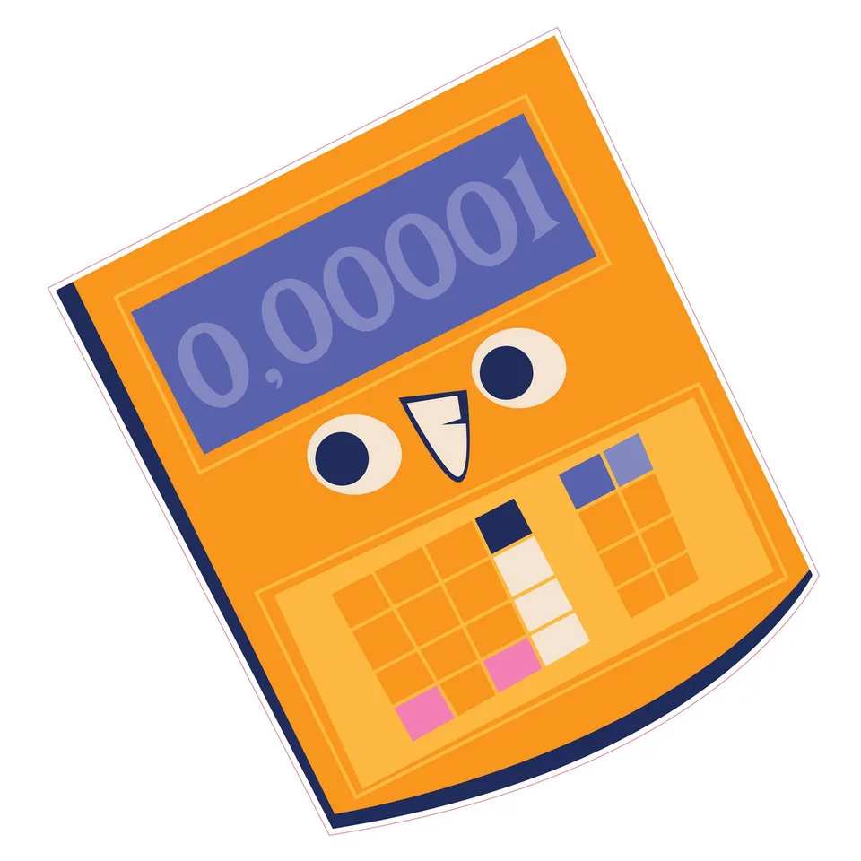 Sticker STEM, Matematică și Informatică - Matematică, Set D9, 80 cm, Sticker 3