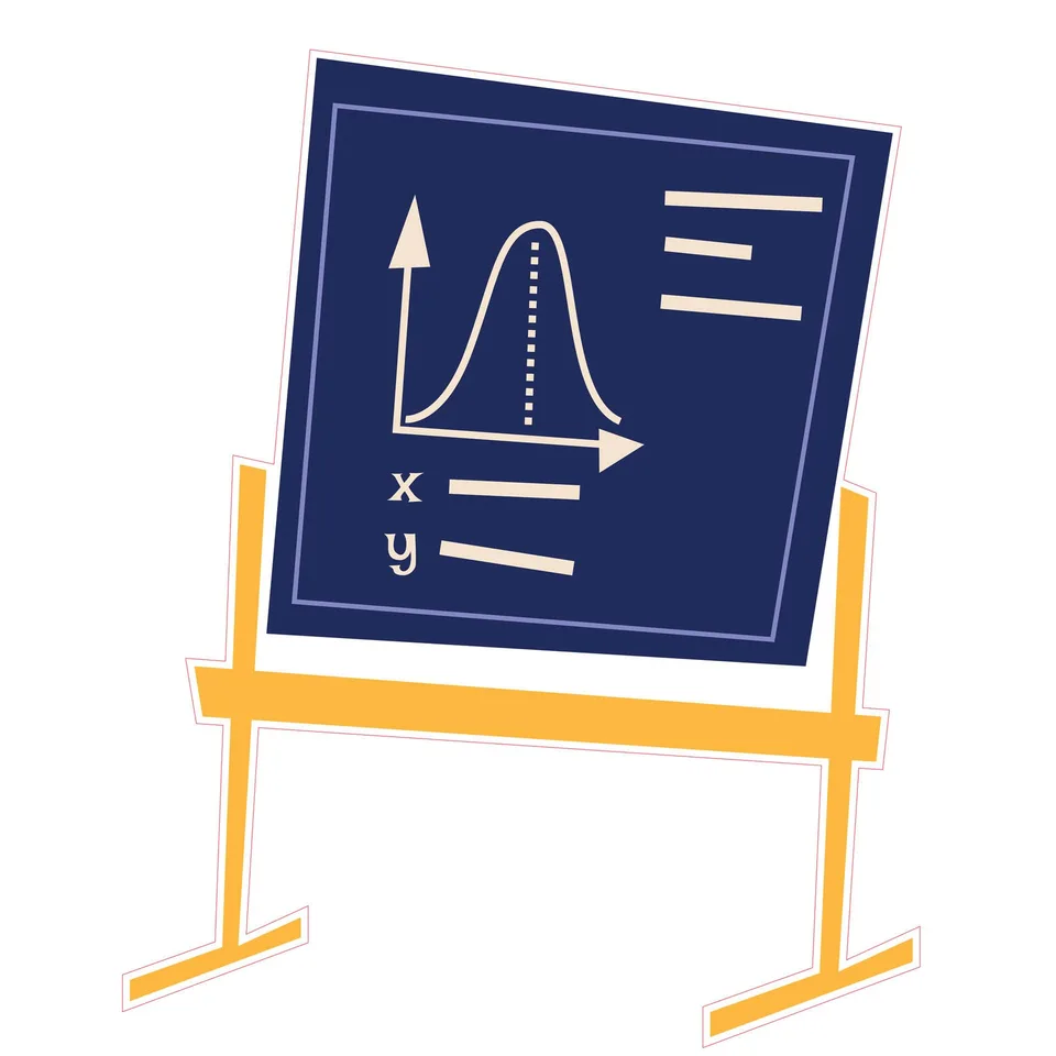 Autocolant STEM, Matematică și Informatică - Matematică, set D9, 80 cm, autocolant 5