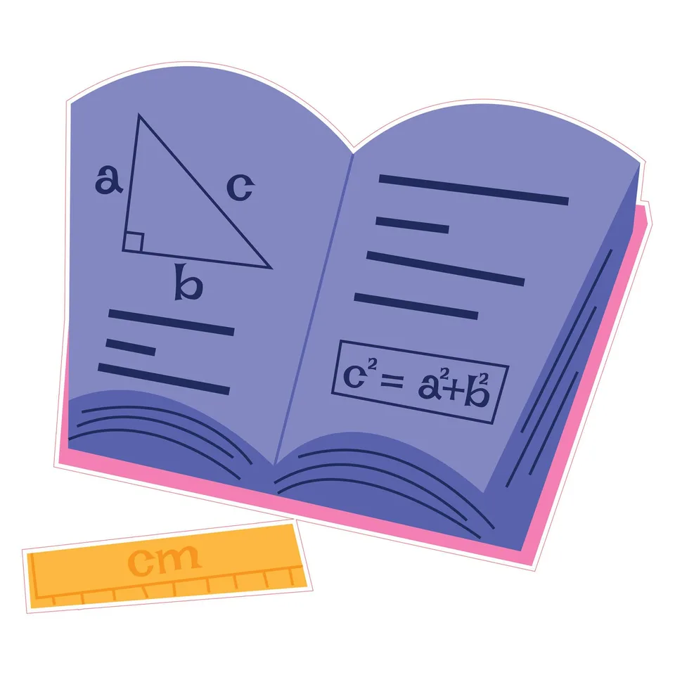 Sticker STEM, Matematică și Informatică - Matematică, set D9, 80 cm, sticker 8