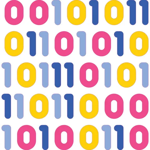 Sticker STEM, Matematică și Informatică - Informatică, set E2, 80 cm, sticker 4