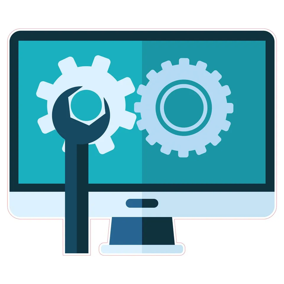 Autocolant STEM, Matematică și Informatică - Informatică, set E6, 80 cm, autocolant 7