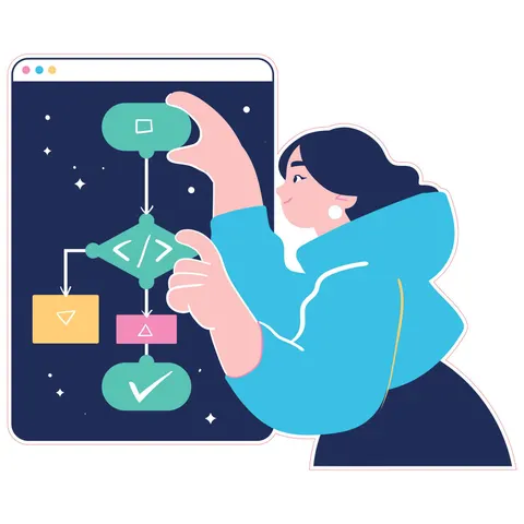 Sticker STEM, Matematică și Informatică - Informatică, Set E9, 80 cm, Sticker 3