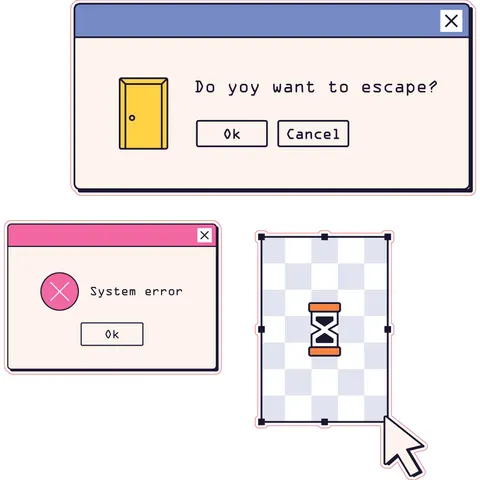 Sticker STEM, Matematică și Informatică - Informatică, Set E10, 80 cm, Sticker 9