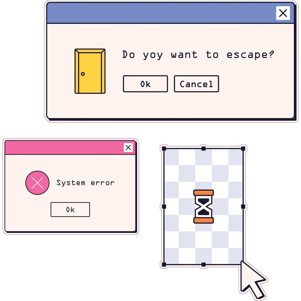 Sticker STEM, Matematică și Informatică - Informatică, Set E10, 80 cm, Sticker 9