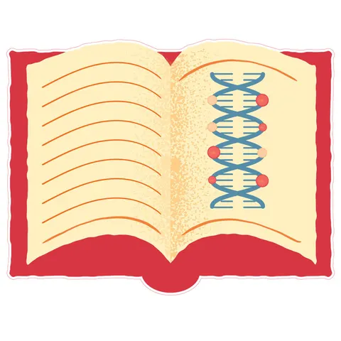 Sticker STEM, Științe naturale - Biologie, set F7, 80 cm, sticker 6