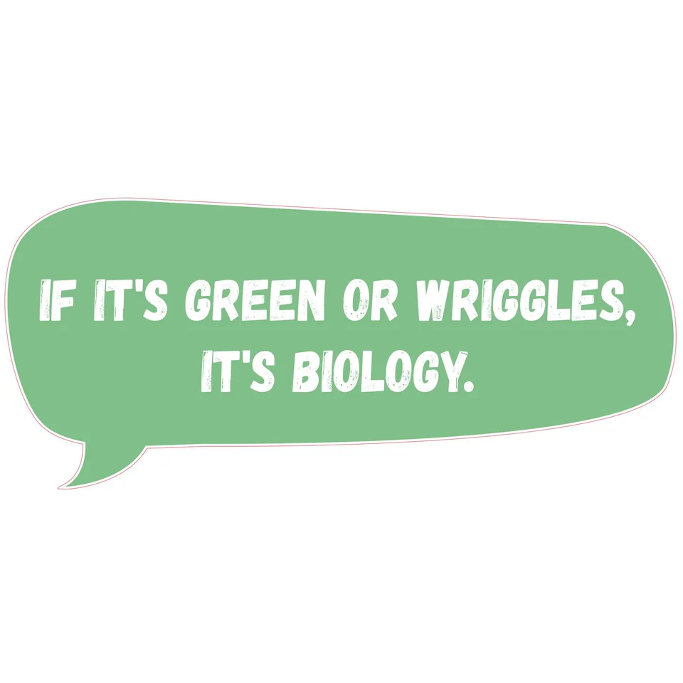 Sticker STEM, Științe Naturale – Biologie, set F8, 80 cm, sticker 10