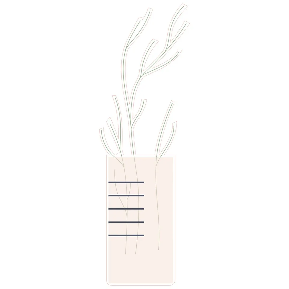 Sticker STEM, Științe ale naturii - Biologie, set F10, 80 cm, sticker 8
