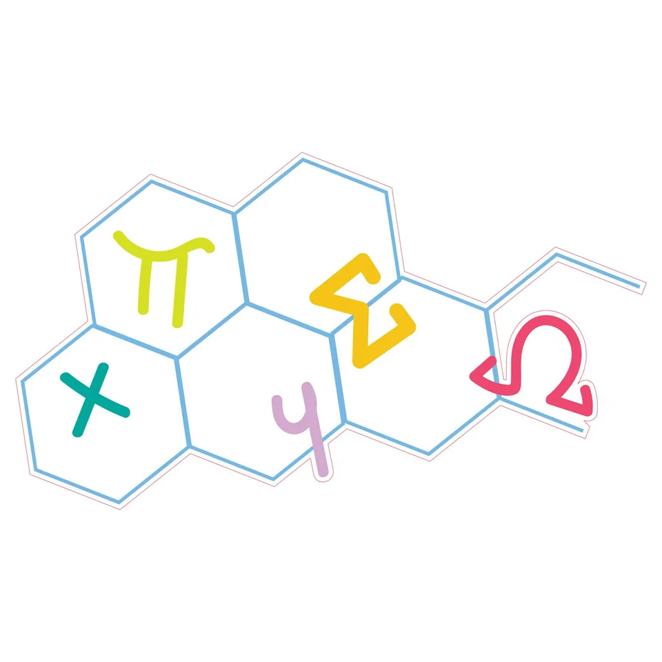 Sticker STEM, Științe ale naturii - Fizică, set G7, 80 cm, sticker 9