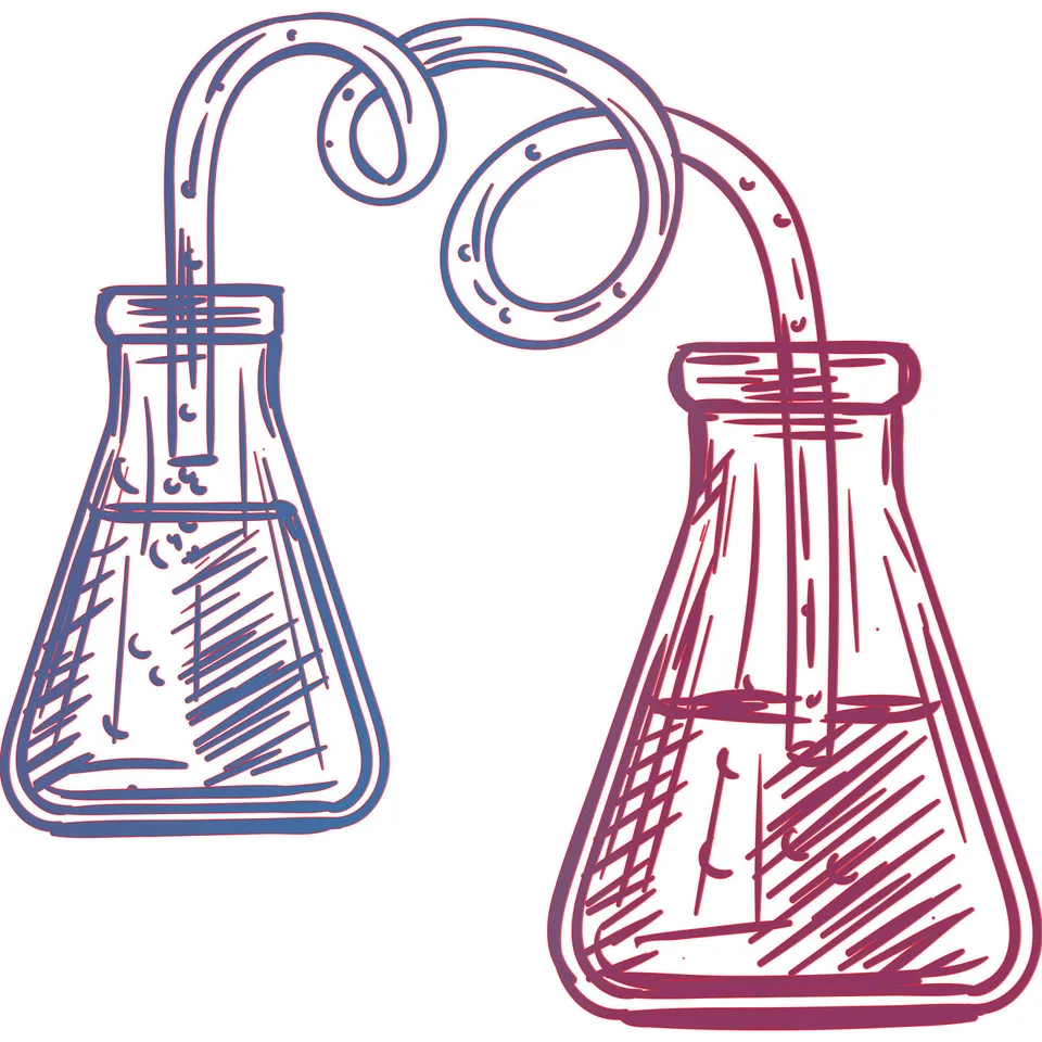 Sticker STEM, Stiinte ale naturii - Chimie, set H3, 80 cm, sticker 2