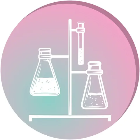 Sticker STEM, Stiinte ale naturii – Chimie, set H7, 80 cm, sticker 6