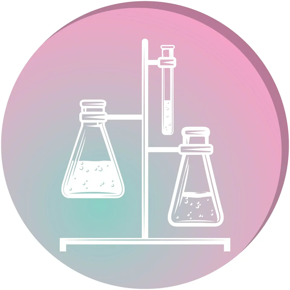 Sticker STEM, Stiinte ale naturii – Chimie, set H7, 80 cm, sticker 6