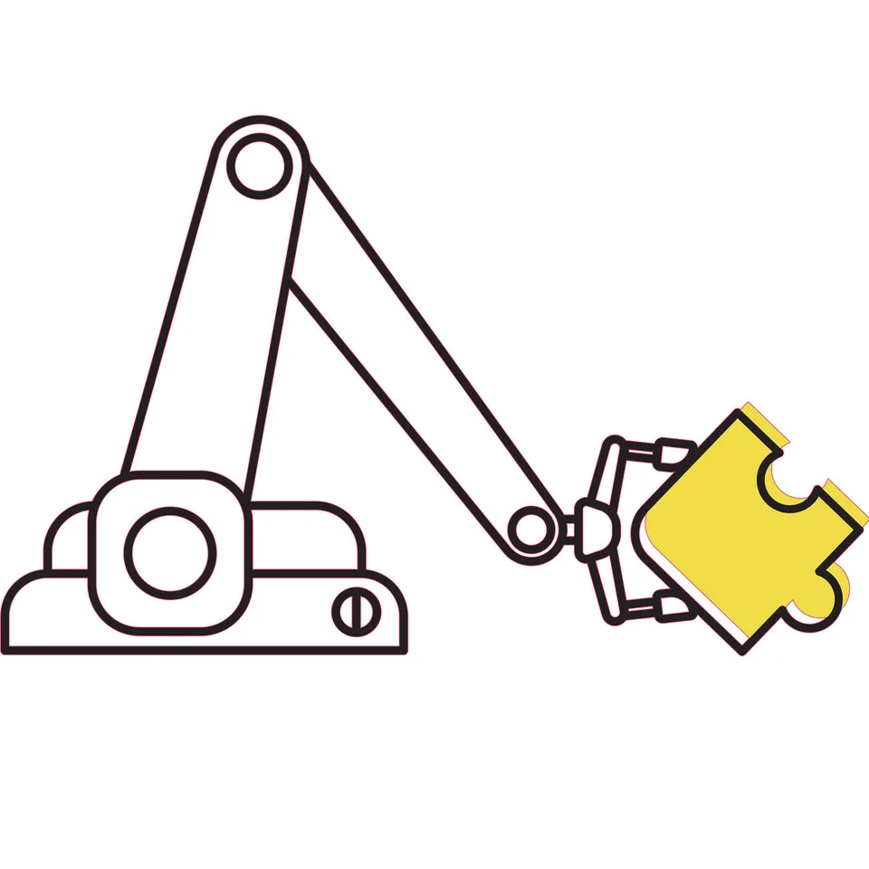 Sticker STEM, Robotică și sisteme ciber-fizice, set I2, 80 cm, sticker 2