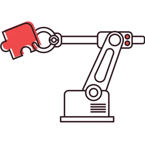 Sticker STEM, Robotică și sisteme ciber-fizice, set I2, 80 cm, sticker 3