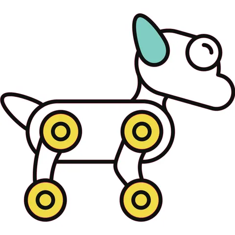 Sticker STEM, Robotică și sisteme ciber-fizice, set I2, 80 cm, sticker 7