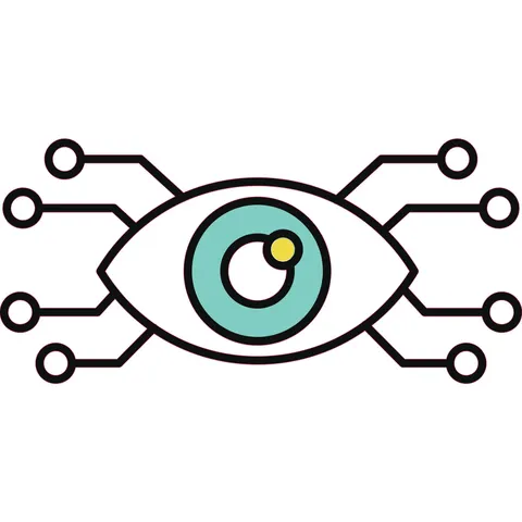 Sticker STEM, Robotică și sisteme ciber-fizice, set I2, 80 cm, sticker 8