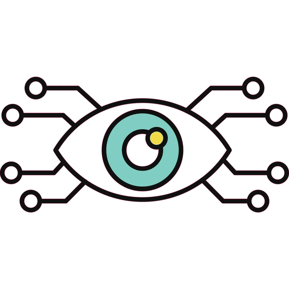 Sticker STEM, Robotică și sisteme ciber-fizice, set I2, 80 cm, sticker 8