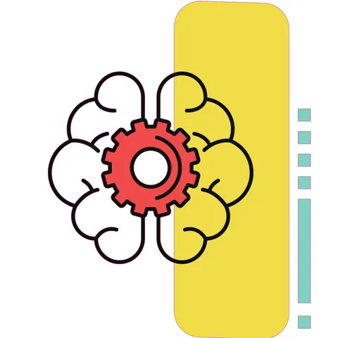 Sticker STEM, Robotică și sisteme ciber-fizice, set I2, 80 cm, sticker 9