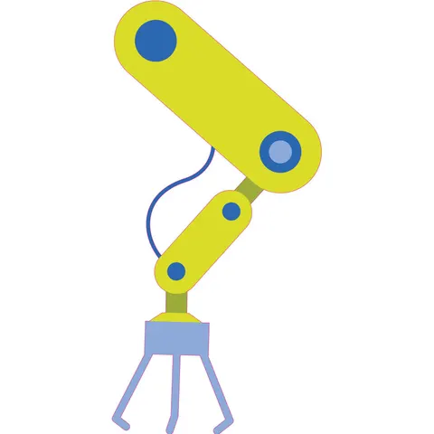 Sticker STEM, Robotică și sisteme ciber-fizice, set I3, 80 cm, sticker 9
