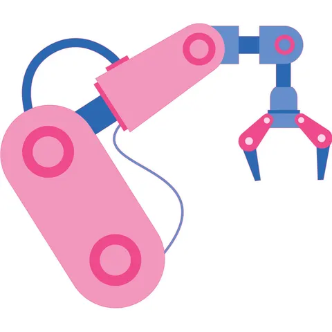 Sticker STEM, Robotică și sisteme ciber-fizice, set I3, 80 cm, sticker 10