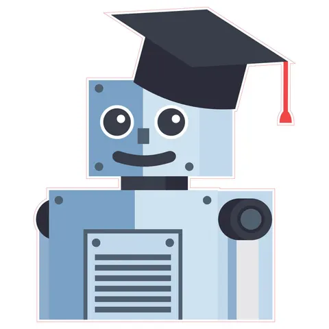 Sticker STEM, Robotică și sisteme ciber-fizice, set I4, 80 cm, sticker 6