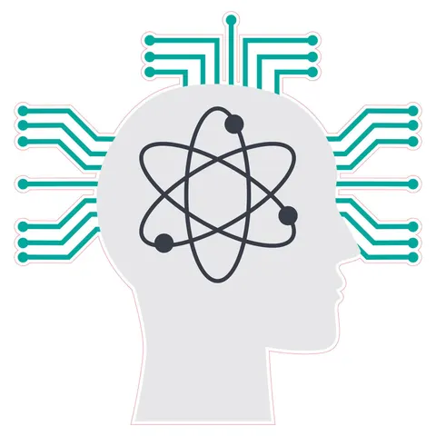 Sticker STEM, Robotică și sisteme ciber-fizice, set I4, 80 cm, sticker 7