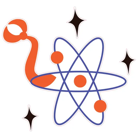 Sticker STEM, Robotică și sisteme ciber-fizice, set I5, 80 cm, sticker 5