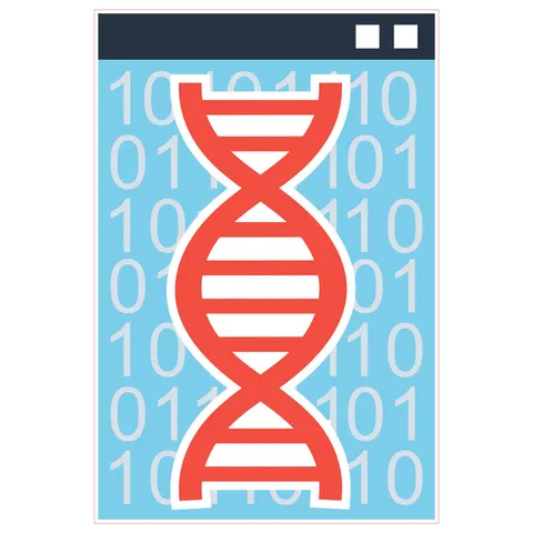 Sticker STEM, Robotică și sisteme ciber-fizice, set I6, 80 cm, sticker 3