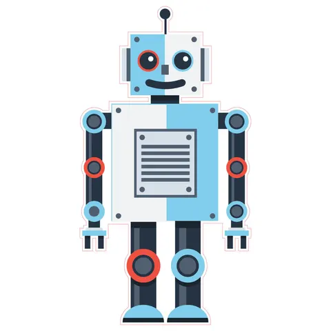 Sticker STEM, Robotică și sisteme ciber-fizice, set I6, 80 cm, sticker 4