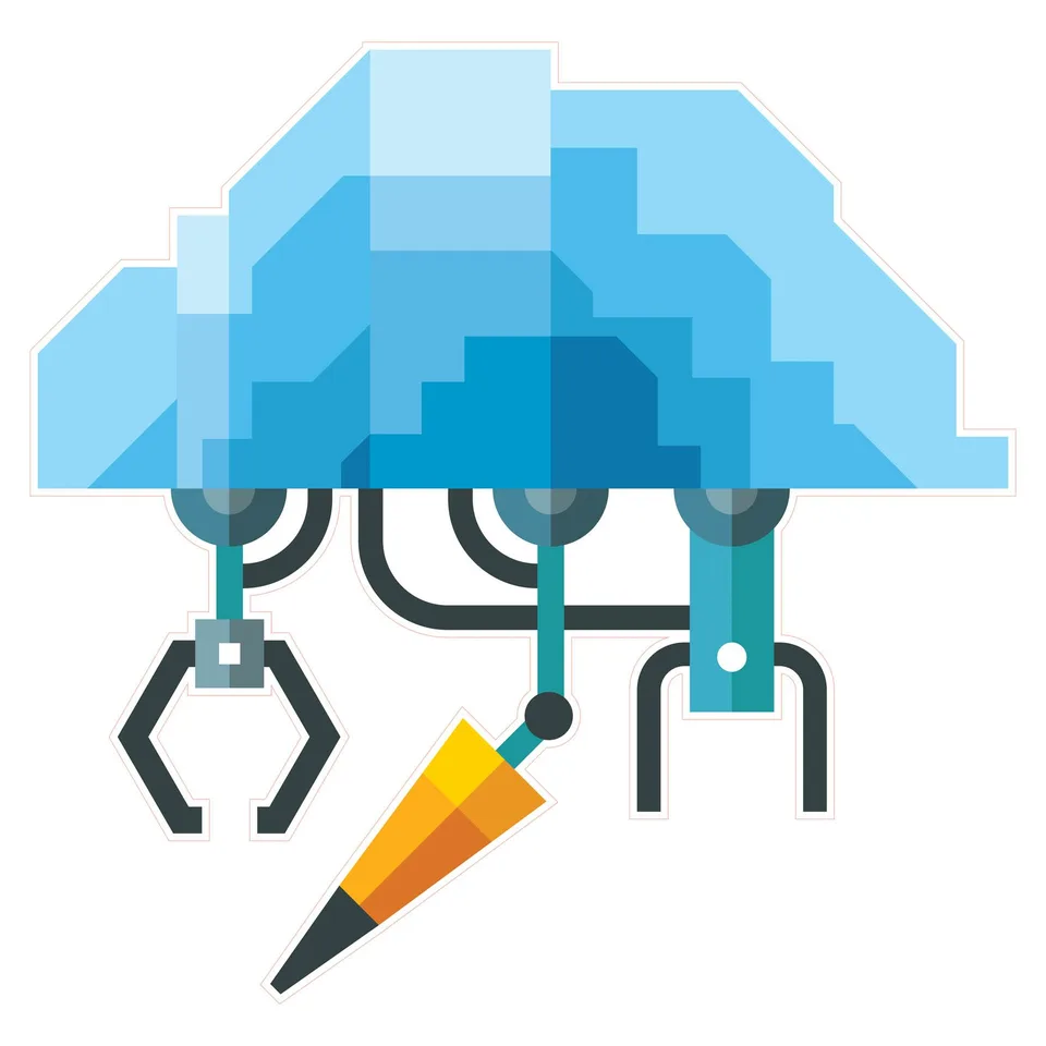 Sticker STEM, Robotică și sisteme ciber-fizice, set I7, 80 cm, sticker 2