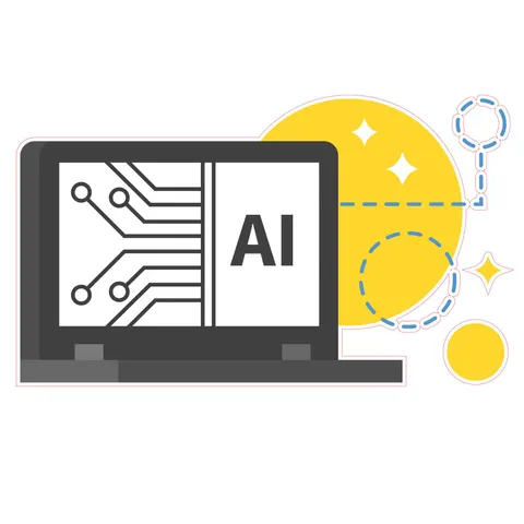Sticker STEM, Robotică și sisteme ciber-fizice, set I8, 80 cm, sticker 6