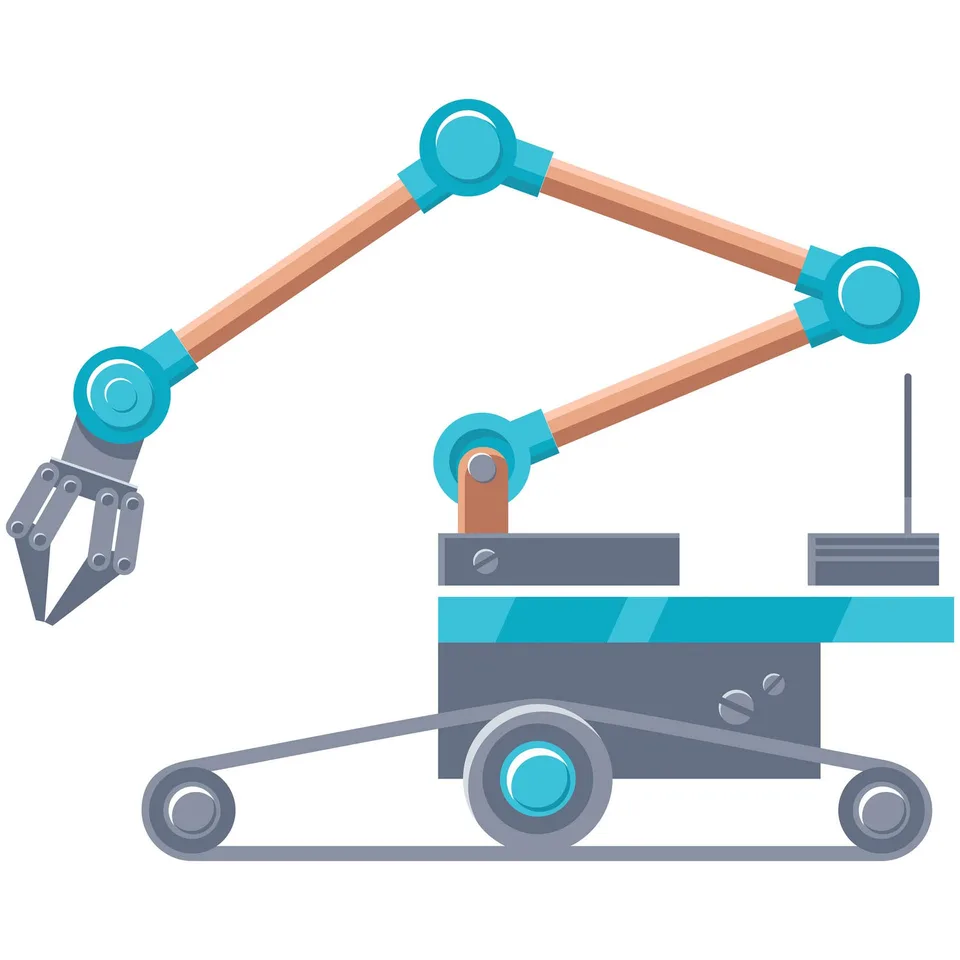 Autocolant STEM, Robotică și Sisteme Cibernetice, set I10, 80 cm, autocolant 5