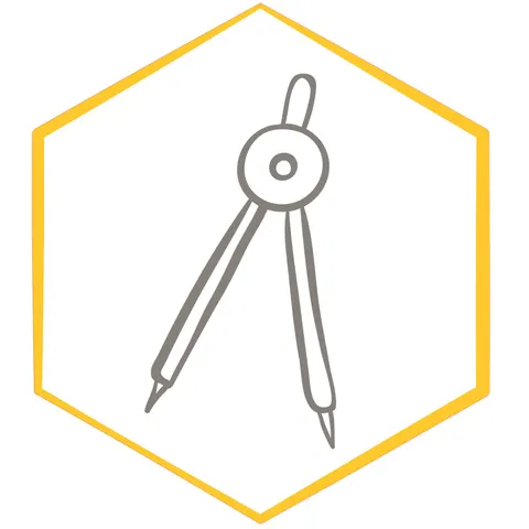 Sticker STEM, Design și prototipare 3D, set A2, 100 cm, sticker 7