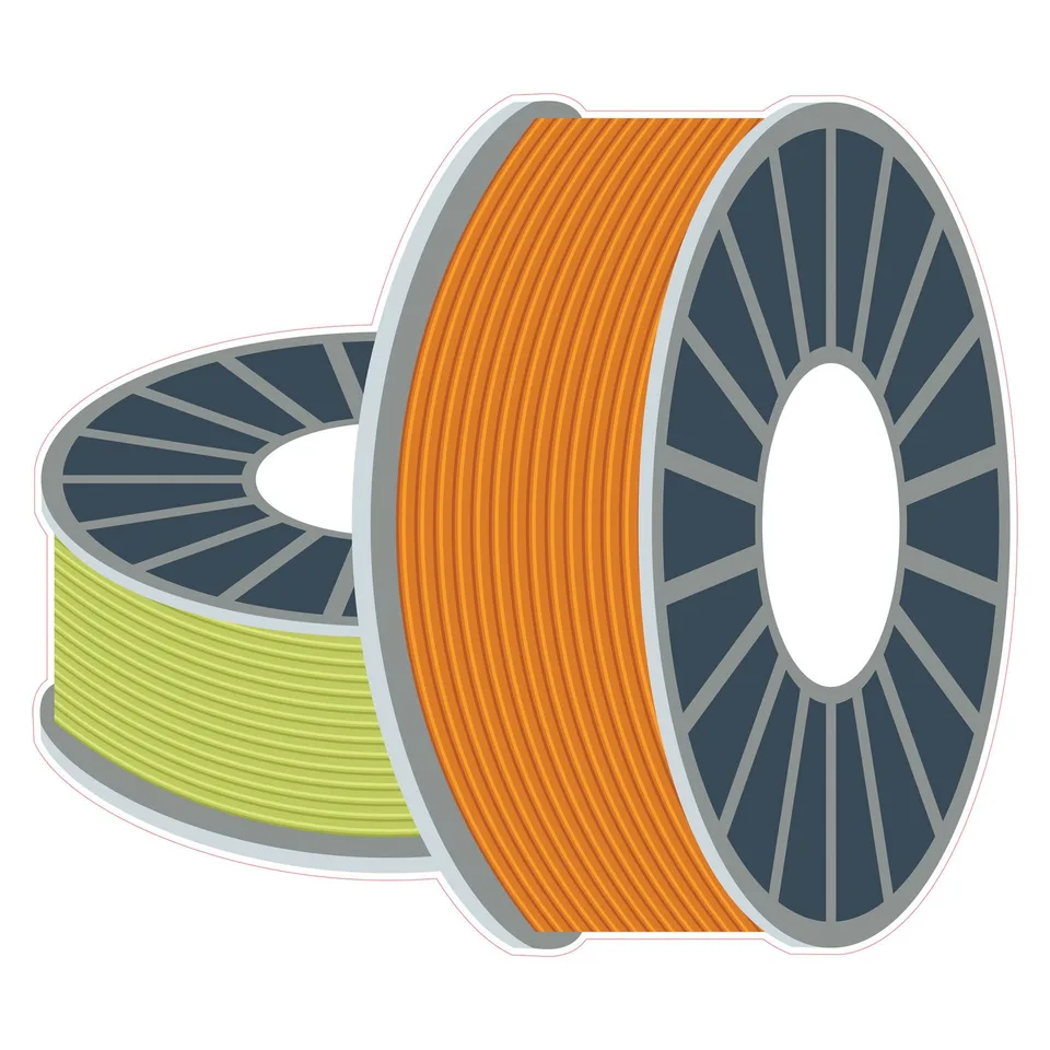 Sticker STEM, Design și prototipare 3D, set A7, 100 cm, sticker 5