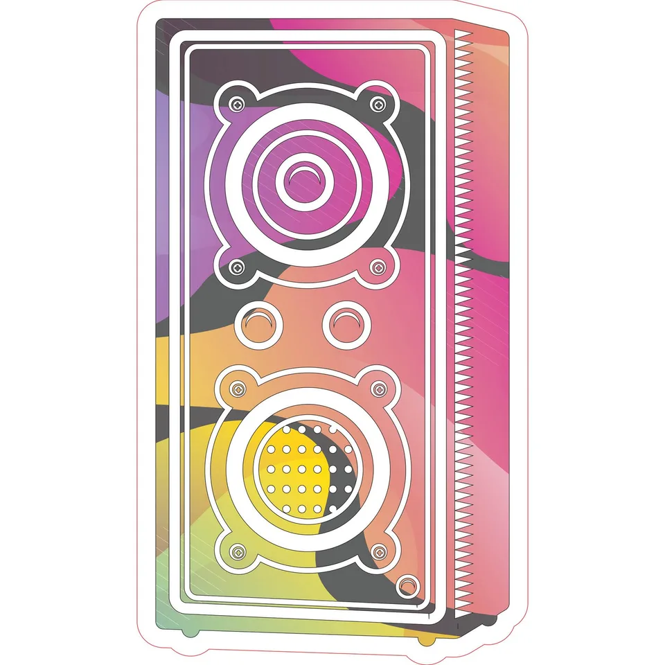 Sticker STEM, Sală de arte digitale, set B4, 100 cm, sticker 8