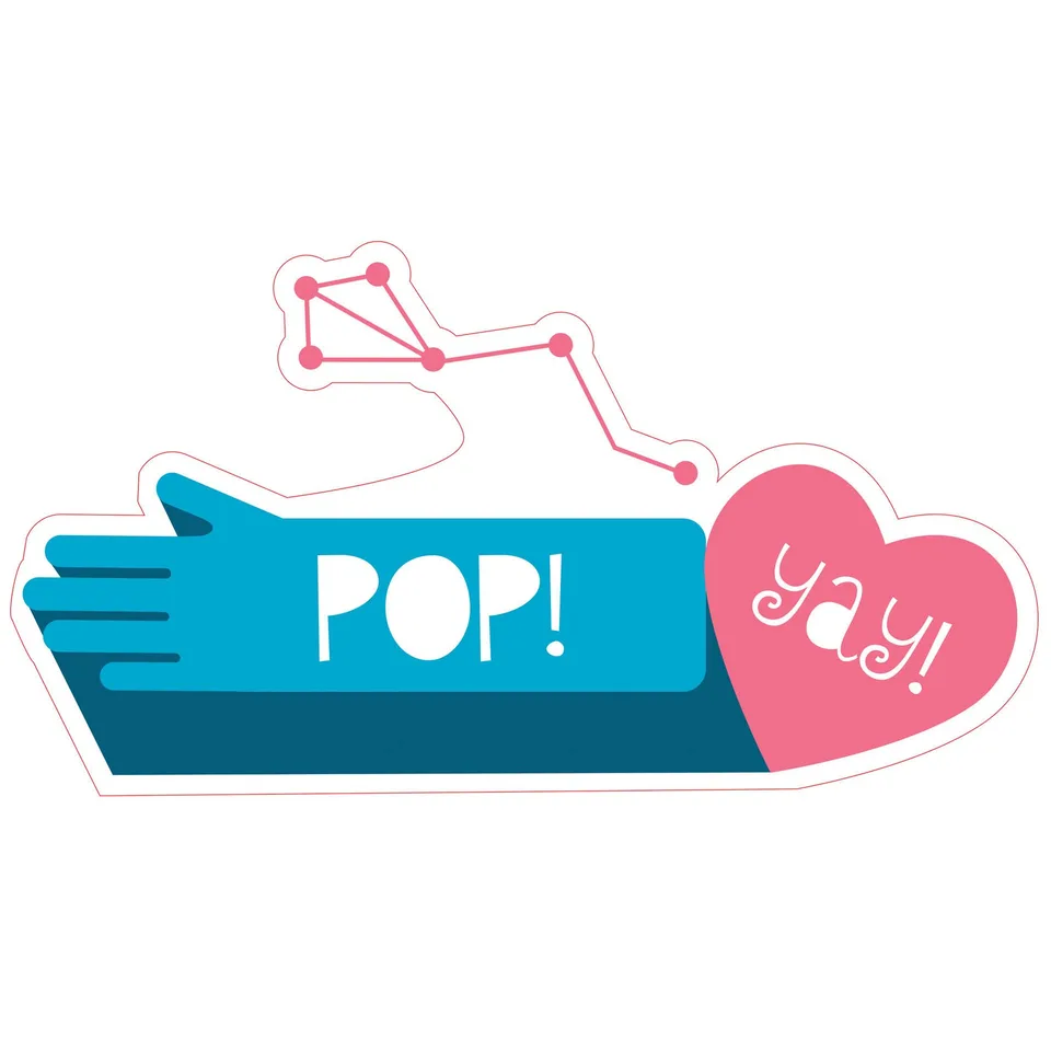 Sticker STEM, Sală de arte digitale, set B7, 100 cm, sticker 10