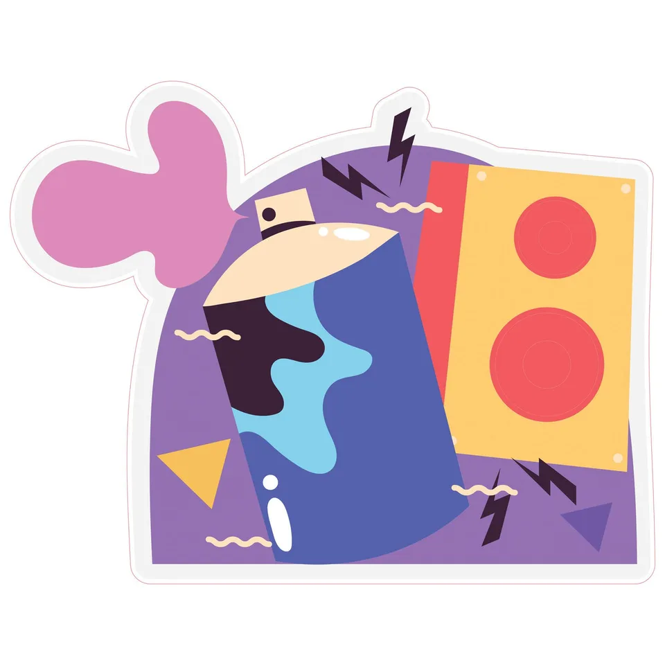 Sticker STEM, Sală de arte digitale, set B8, 100 cm, sticker 2