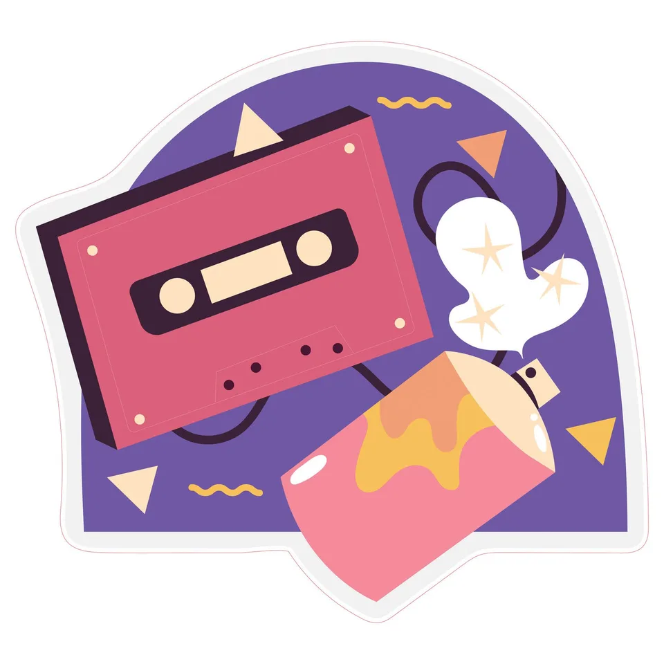 Sticker STEM, Sală de arte digitale, set B8, 100 cm, sticker 6