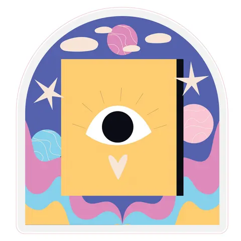 Sticker STEM, Sală de arte digitale, set B8, 100 cm, sticker 8