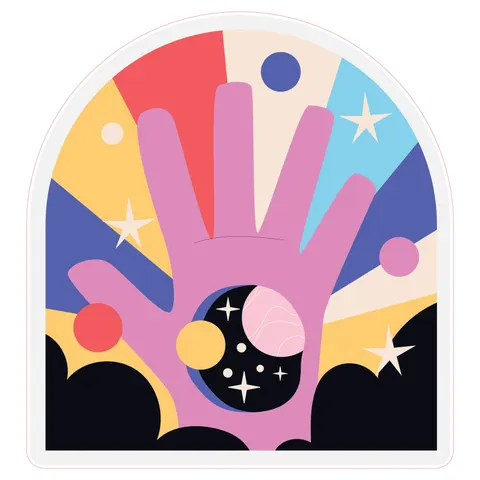 Sticker STEM, Sală de arte digitale, set B8, 100 cm, sticker 9