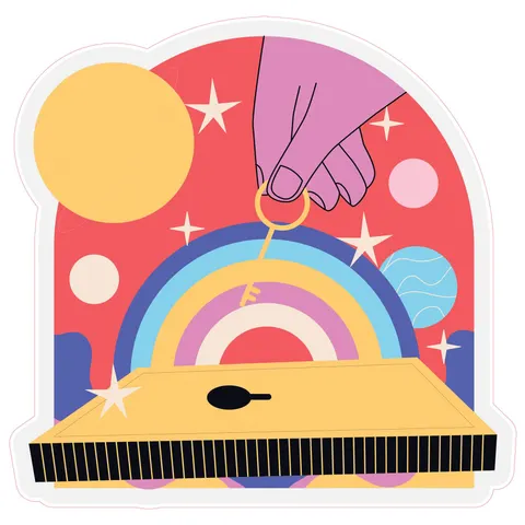 Sticker STEM, Sală de arte digitale, set B8, 100 cm, sticker 10