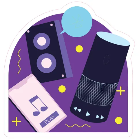 Sticker STEM, Sală de arte digitale, set B9, 100 cm, sticker 2