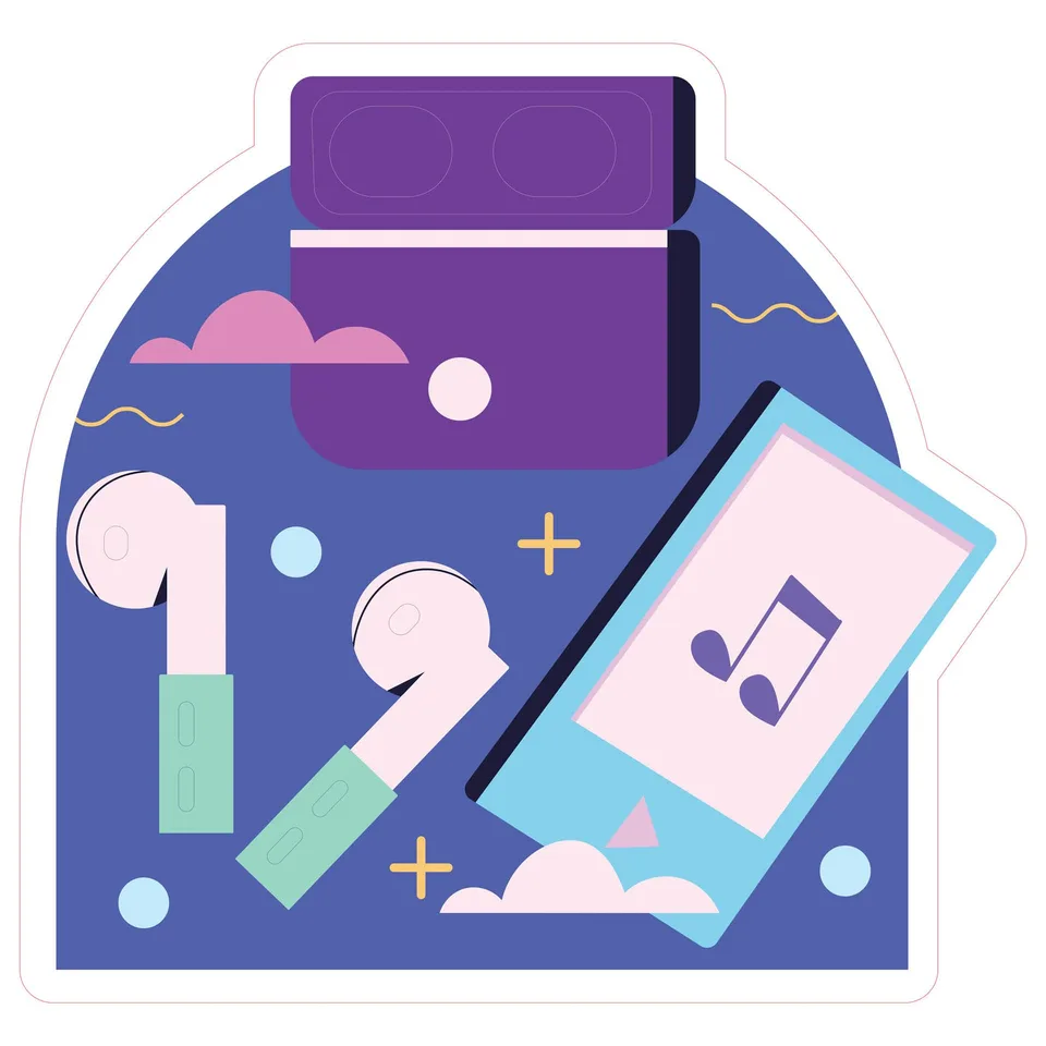 Sticker STEM, Sală de arte digitale, set B9, 100 cm, sticker 7
