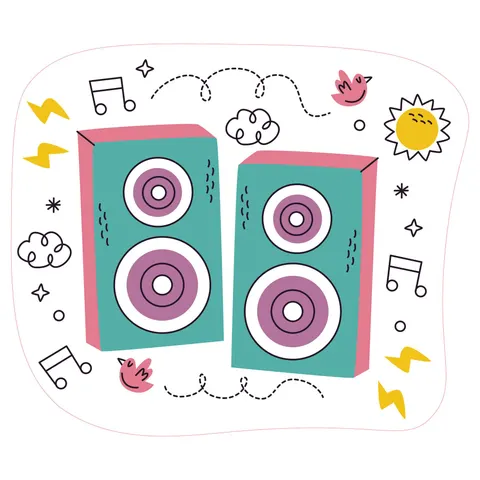 Sticker STEM, Sală de arte digitale, set B10, 100 cm, sticker 8