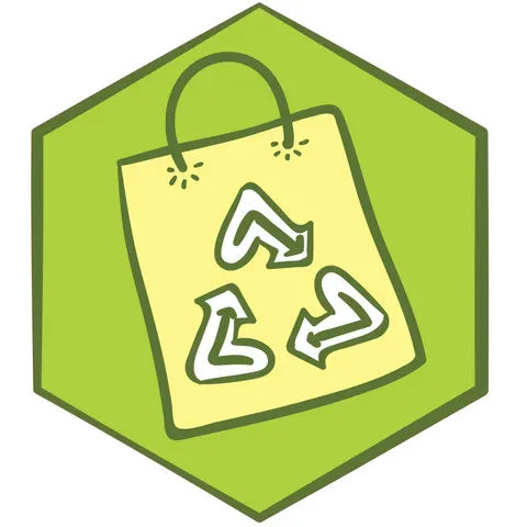 Sticker STEM, Tehnologii verzi și dezvoltare durabilă, set C2, 100 cm, sticker 2