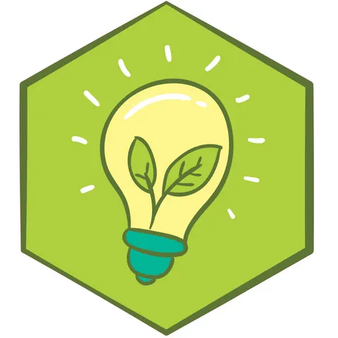 Sticker STEM, Tehnologii verzi și dezvoltare durabilă, set C2, 100 cm, sticker 3