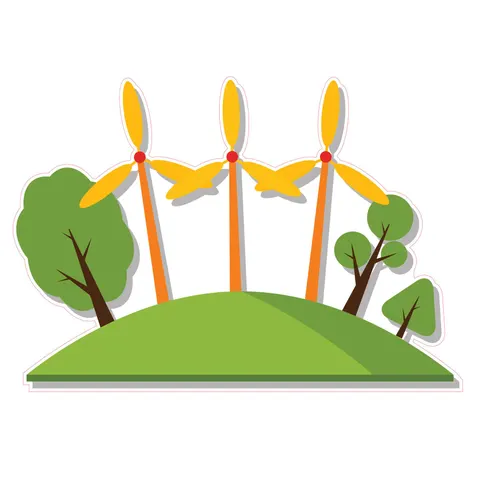 Sticker STEM, Tehnologii verzi și dezvoltare durabilă, set C7, 100 cm, sticker 5