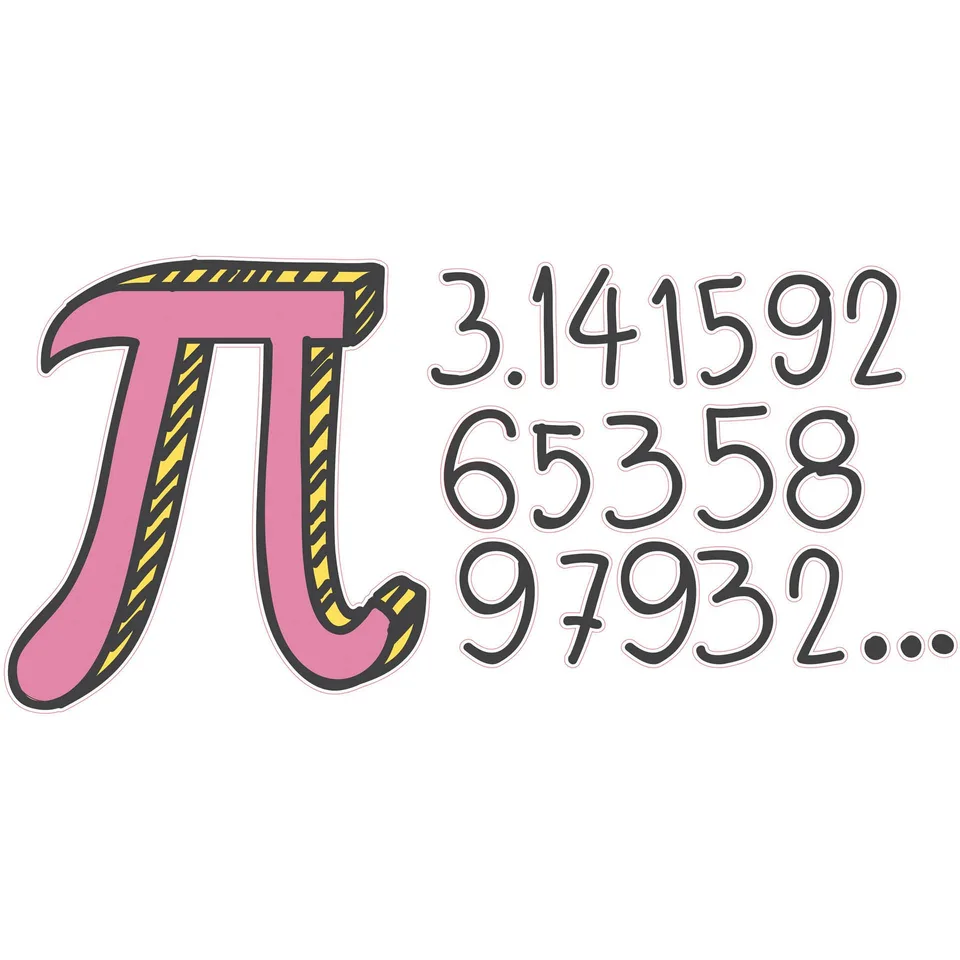 Sticker STEM, Matematică și informatică - Matematică, set D1, 100 cm, sticker 2