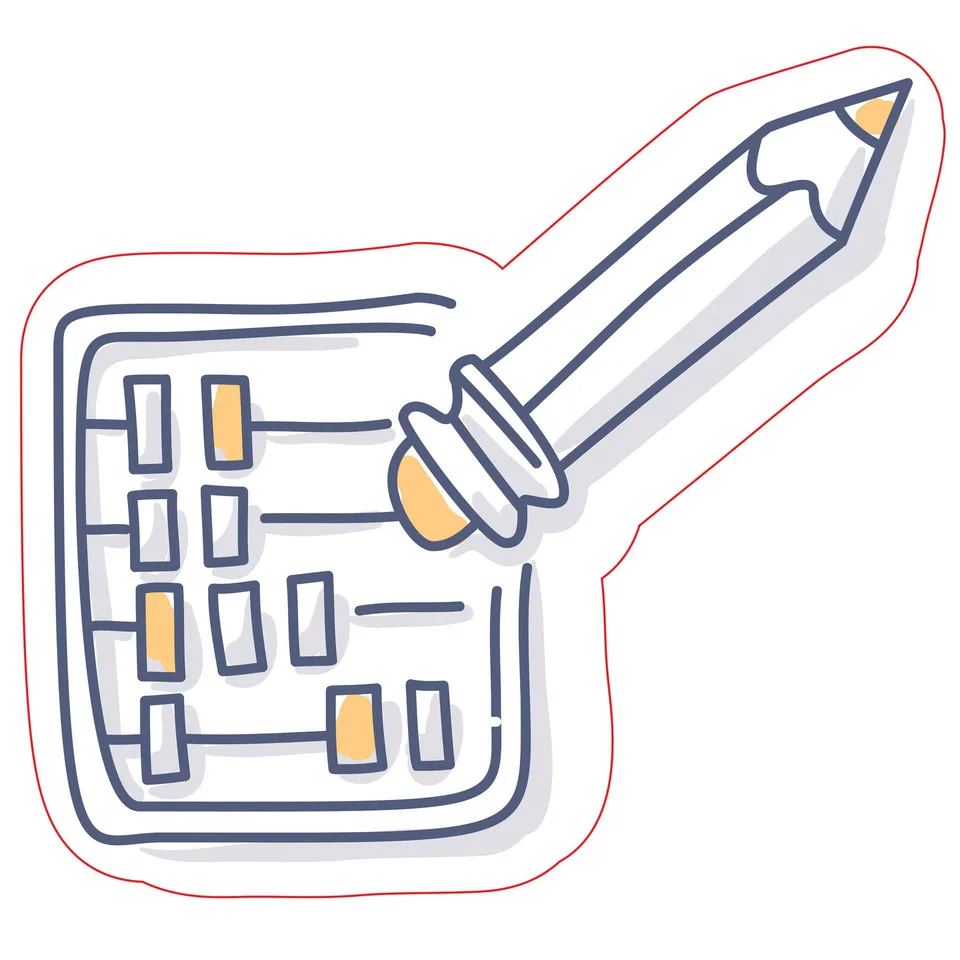 Sticker STEM, Matematică și informatică – Matematică, set D4, 100 cm, sticker 7