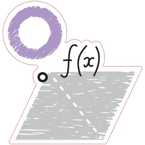 Sticker STEM, Matematică și Informatică – Matematică, set D7, 100 cm, sticker 7