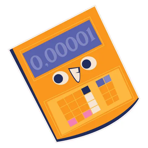 Sticker STEM, Matematică și Informatică – Matematică, set D9, 100 cm, sticker 3